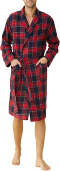 Men's Cotton Flannel Robe