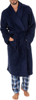 Men's Comfort-Soft Fleece Robe