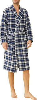 Men's Cotton Flannel Robe